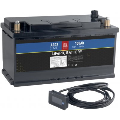 A2D2 LiFePO4 LFA2-12V100C10-F15D1H 12,8V 100Ah originální – Zboží Živě