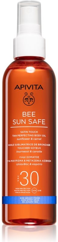 Apivita Bee Sun Safe olej na opalování SPF30 200 ml