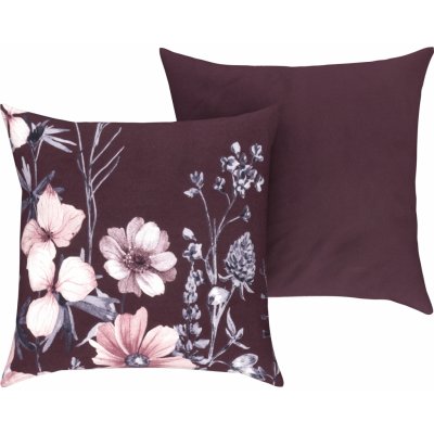 Livarno home 2ks květiny / lila fialová 50 x 60 cm – Zboží Mobilmania