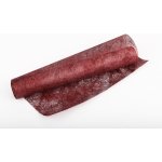 Vánoční metalickáí tkanina long fiber metal 30cm x 4,6m antická červená – Hledejceny.cz