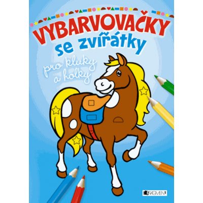 Vybarvovačky se zvířátky pro kluky a holky – Hledejceny.cz