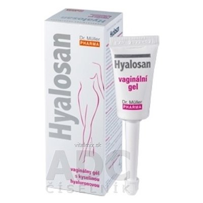 Dr. Müller Hyalosan vaginální gel s kyselinou hyaluronovou, tubičky 10 x 7,5 ml – Zbozi.Blesk.cz