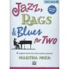 Noty a zpěvník JAZZ, RAGS & BLUES FOR TWO 2 1 piano 4 hands / 1 klavír 4 ruce