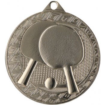 Medaile-kovová Stříbro 4,5 cm