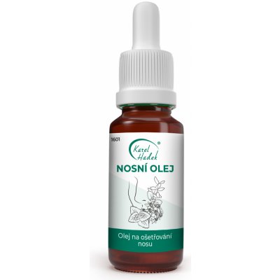 Karel Hadek nosní olej - pro snadné dýchání 20 ml – Zboží Mobilmania