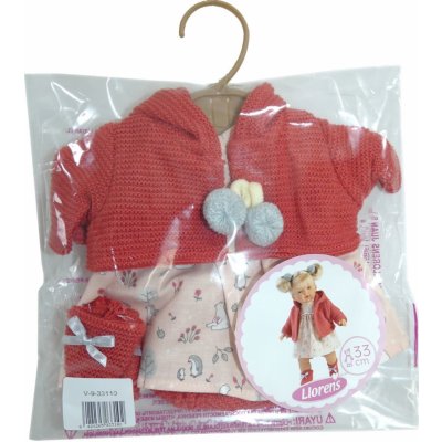 Llorens P33-110 Obleček pro panenku 33 cm – Sleviste.cz