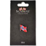Odznak NORWAY Collection s norskou vlajkou – Hledejceny.cz