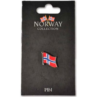 Odznak NORWAY Collection s norskou vlajkou – Hledejceny.cz