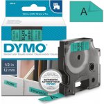 Dymo 45019 černý tisk/zelený podklad, 7m, 12mm – Zbozi.Blesk.cz