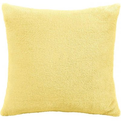 Bellatex polštář Mazlík 38x38 světle žlutá – Zboží Dáma