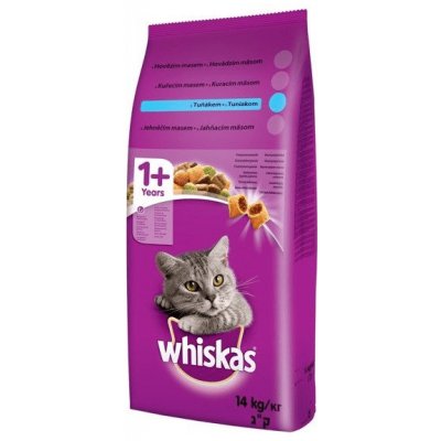 Whiskas Adult 14 kg granule pro kočky s tuňákem a zeleninou