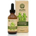 Ekolife Natura Liposomal Vitamin D3 Meruňka 60 ml – Hledejceny.cz