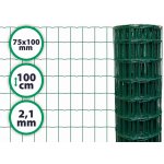 Svařované pletivo Light Plus – výška 100 cm, drát 2,1 mm, oko 75x100 mm, PVC – Hledejceny.cz