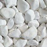 Zafido (distributor) Okrasné valounky Thassos White 60 - 100 mm 20 kg – Sleviste.cz