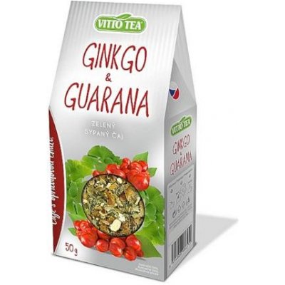 Vitto Tea Green Ginkgo&guarana sypaný čaj 50 g – Zboží Mobilmania