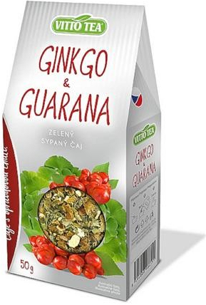 Vitto Tea Green Ginkgo&guarana sypaný čaj 50 g