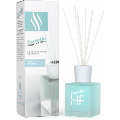 Essentia Pure nature difuzér s vonnými tyčinkami COOL WATER 200 ml – Hledejceny.cz