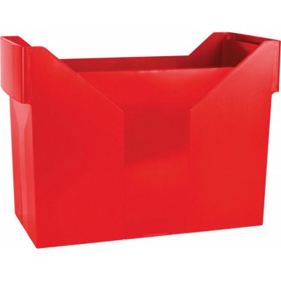 Box na závěsné desky Donau - plastový, červený – Zboží Mobilmania