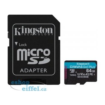 Kingston microSDXC 64 GB SDCG3/64GB