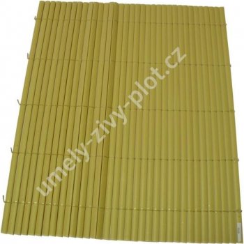 Plot z umělého bambusu BAMBOO MAT - Y, role výška 1,5m x 3m, 4,5m2