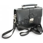 Pánská kožená etue se sklápěcím registrem a držadlem 611-2415-60 Černá – Zbozi.Blesk.cz