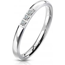 Mabell Dámský prsten z chirurgické oceli ALEXIS CZ221R M7225S 5C45