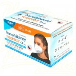 Nano M.ON antivirový nanorespirátor FFP2 Univerzální bílá 25 ks – Zboží Dáma