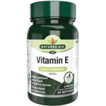 Natures Aid Vitamin E 200 IU 60 Softgels – Hledejceny.cz