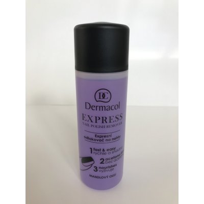 Dermacol expresní odlakovač na nehty Express Nail Polish Remover 120 ml