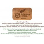 Divero 36876 Skládací zahradní židle Hantown - týkové dřevo – Zboží Dáma