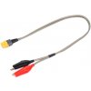 Kabel a konektor pro RC modely Revtec Konverzní kabel Pro XT-60 baterie krokosvorky 14AWG 40cm GF-1205-033