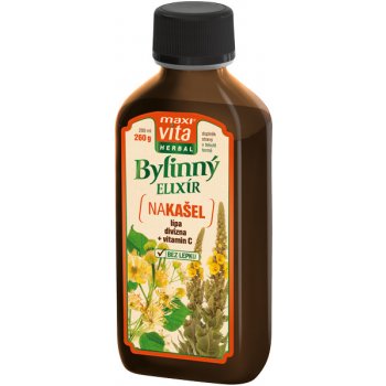 MaxiVita Herbal Bylinný sirup na kašel 200 ml