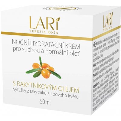 Lari noční hydratační krém s rakyt.olejem 50 ml – Sleviste.cz