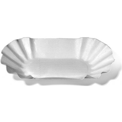 Wimex 71207 Papírové misky oválné 12,5 x 20,5 x 3,5 cm – Zboží Dáma