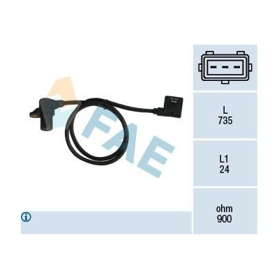 Generátor impulsů, klikový hřídel FAE 79038 – Zboží Mobilmania