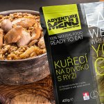 Adventure Menu kuře na divoko s rýží 400 g – Zboží Dáma