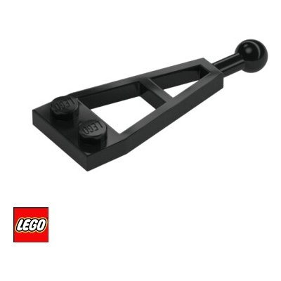 LEGO® 2508 Upravená Podložka 1x2 S Tažnou Koulí Černá – Hledejceny.cz