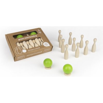 Milaniwood Mini bowling – Zboží Mobilmania