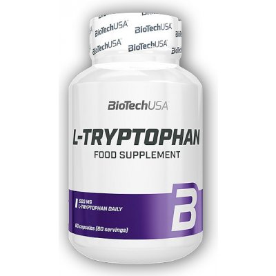 Biotech USA L-Tryptophan 60 kapslí