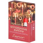 Emocio Stromkové 12ks 12x100 červené – Hledejceny.cz