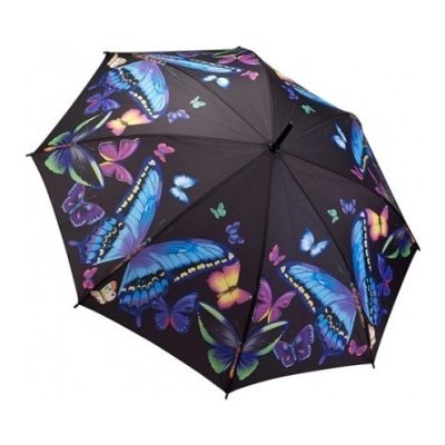 Deštník skládací s motivem půlnočních motýlů