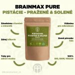 BrainMax Pure Pistácie pražené & solené neloupané 250 g – Zboží Dáma