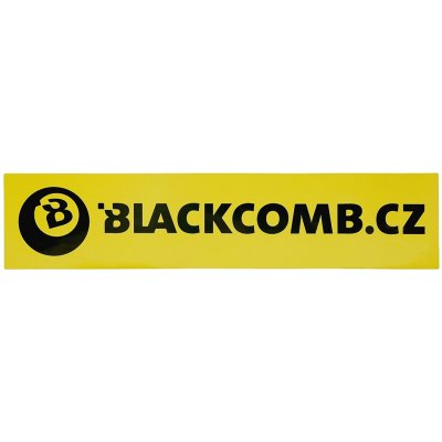 samolepka Blackcomb Logo Large - Yellow/Black one size