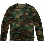 Triko Brandit s dlouhým rukávem Premium Longsleeve woodland – Hledejceny.cz