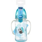 Canpol babies Babis 35/208 Hrníček nevylévací se širokým hrdlem Colorful Animals zvířátka modrý 240 ml – Zboží Dáma