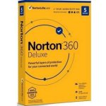 Norton 360 DELUXE 50GB 5 lic. 1 rok (21415000) – Zboží Živě