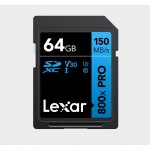 Lexar SDXC Pro 800x 64GB LSD0800P064G-BNNNG – Zbozi.Blesk.cz