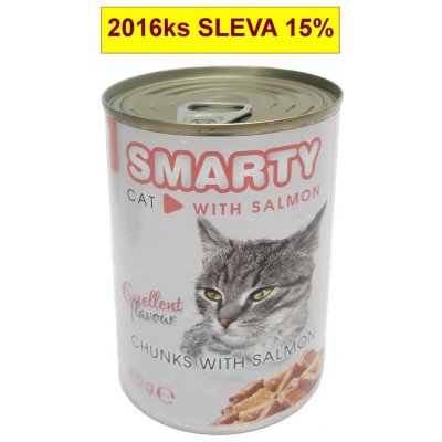 Juko Smarty Cat Losos chunks 410 g