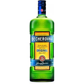 Becherovka 38% 1 l (holá láhev)