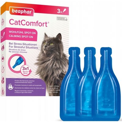 Beaphar CatComfort Calming Spot-On 3x 0,55 ml – Hledejceny.cz